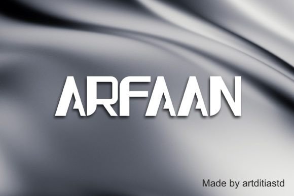 Arfaan: A Friendly Display Font for Makers