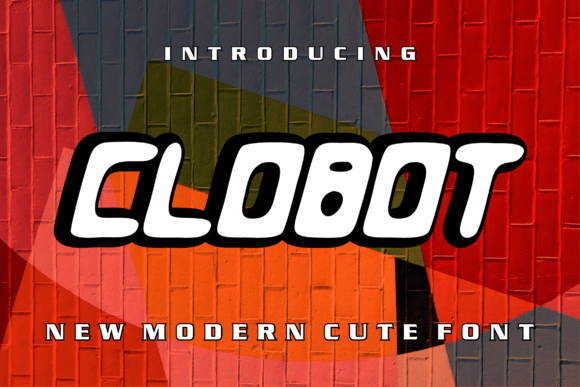 Clobot: A Modern Display Font for Web Design