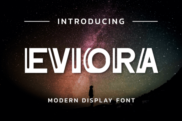 Eviora: A Stunning Display Font for Your Brand