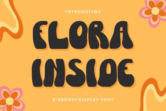 Flora Inside: The Retro Display Font That Elevates Campaign Visuals