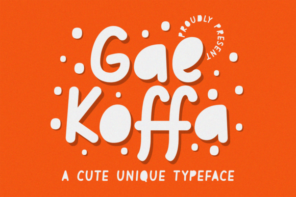 Gae Koffa: A Unique Display Font for Web Design
