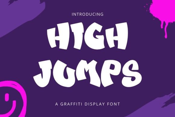 High Jumps: A Bold Display Font That Elevates Your Brand Identity