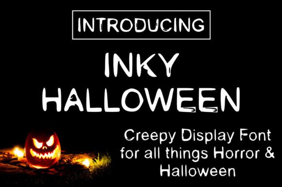Inky Halloween Font: A Spooky Boost for Small Business Branding