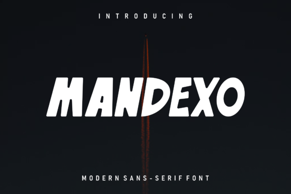 Mandexo: A Modern Display Font for Makers