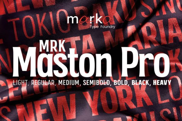 Maston Pro: A Vintage Display Font for Modern Web Design