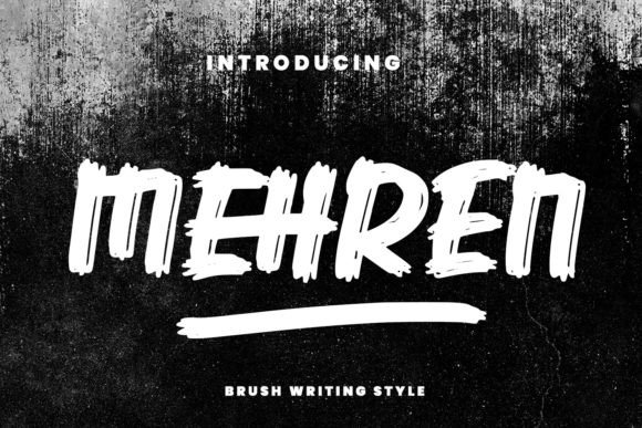 Mehren: A Modern Display Font for Dynamic Campaign Typography