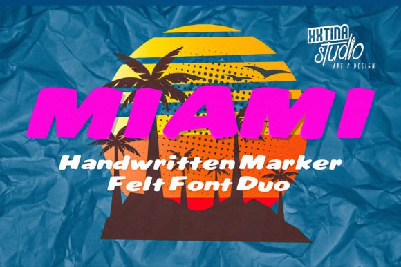 Miami: The Bold Display Font for High-Impact Campaigns