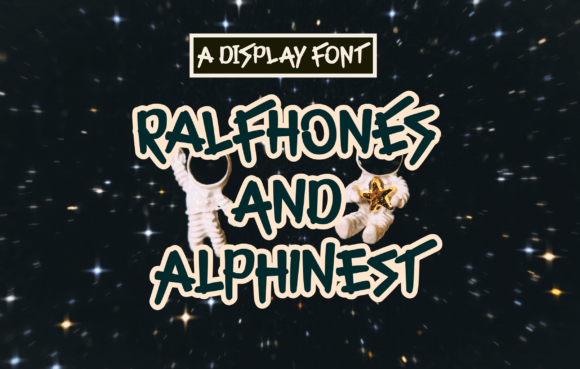 Ralfhones: A Playful Display Font for Web Design