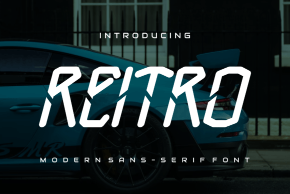 Reitro: A Modern Display Font for Campaigns