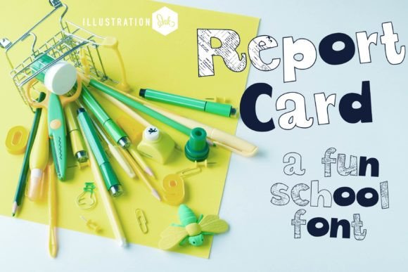 Report Card: The Playful Display Font for Campaigns