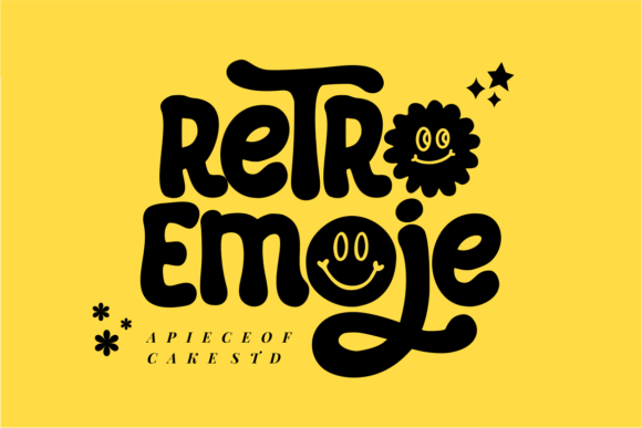 Retro Emoje: A Playful Display Font for Makers