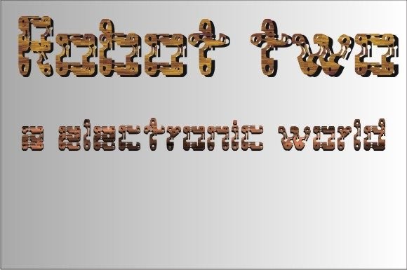 Robot Two: A Playful Display Font That Adds Personality to Your Handmade Designs