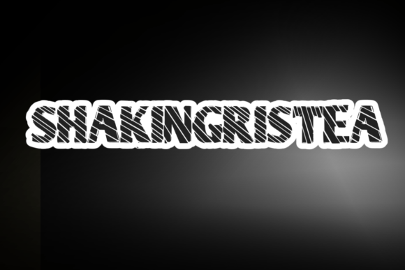 Shaking Ristea: A Bold Display Font for Brand Identity
