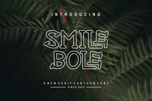 Smile Bole: A Sweet & Elegant Display Typeface for Modern Branding