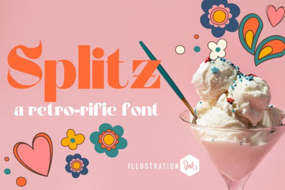 Splitz: A Retro Display Font for Modern Web Design