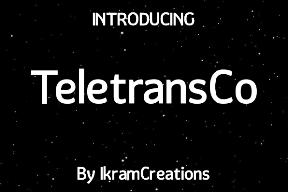 Teletransco: A Modern Display Font for Scroll-Stopping Digital Campaigns