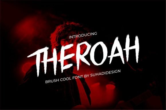 Theroah: A Bold Display Font for Your Brand