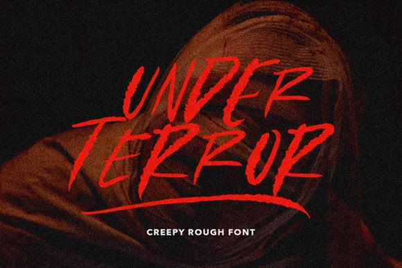 Under Terror: A Spooky Display Font for Web Design