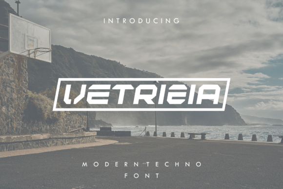 Vetrizia: A Modern Display Font for Web Design
